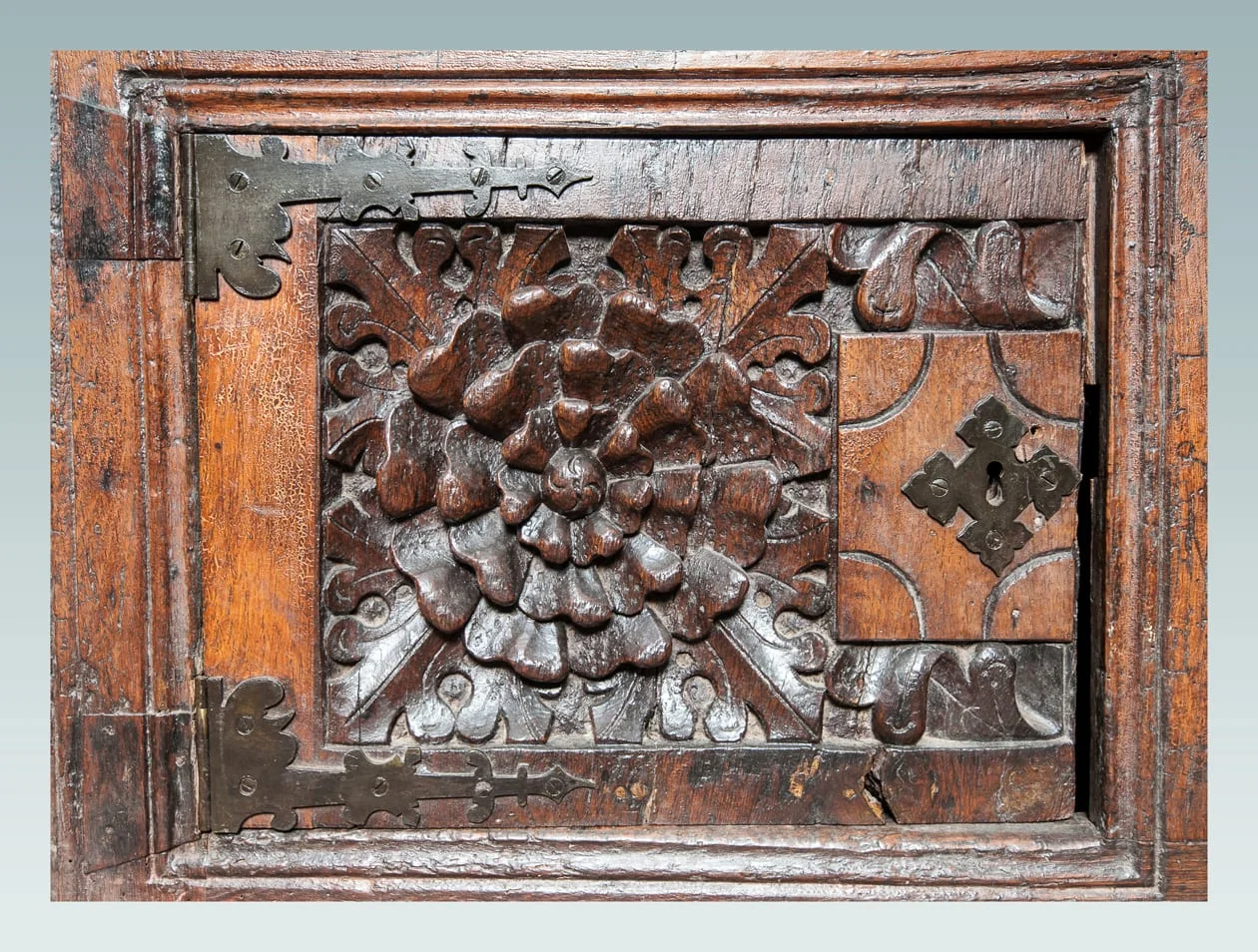 Tudor carved oak